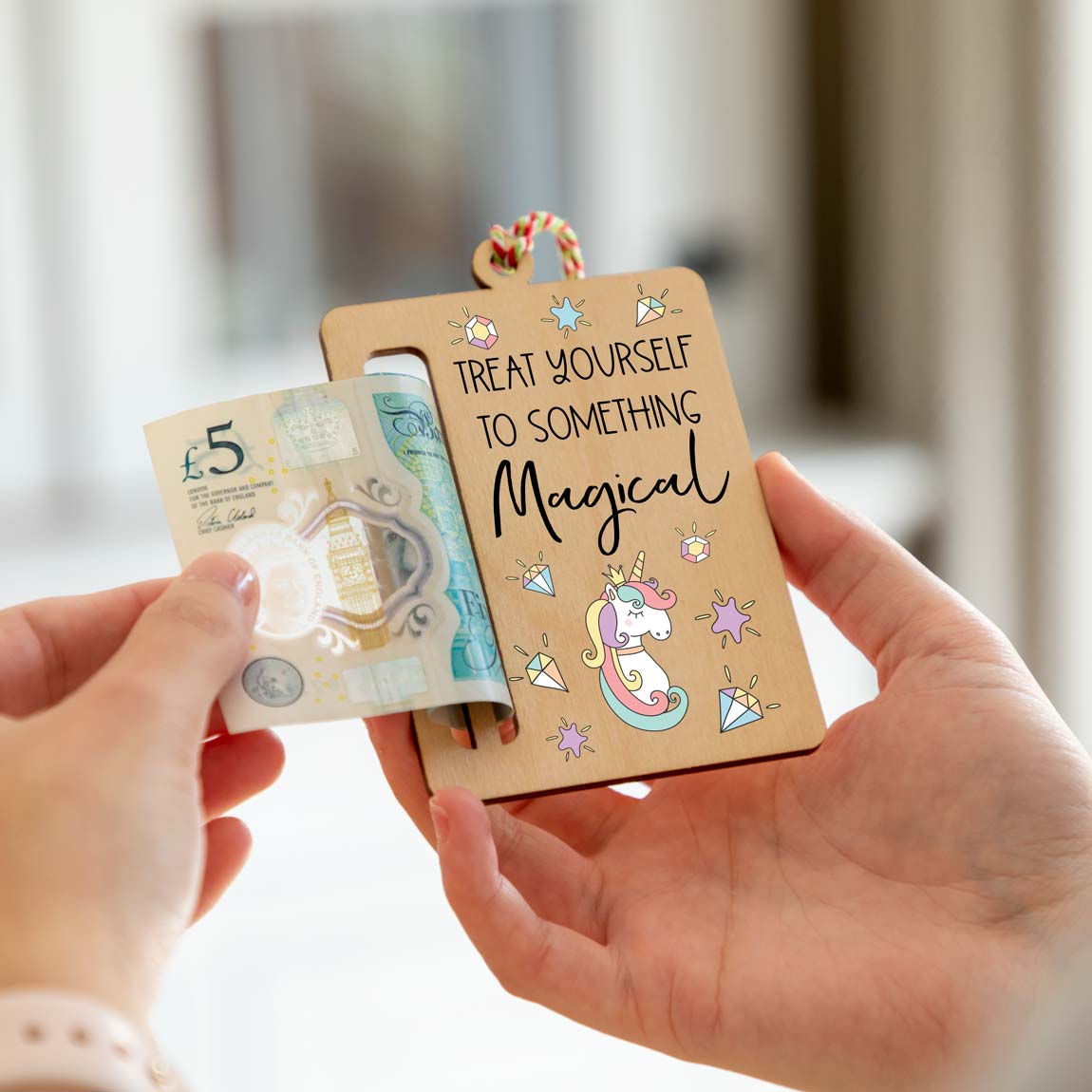 Treat Yourself To Something Magical Money Holder Gift