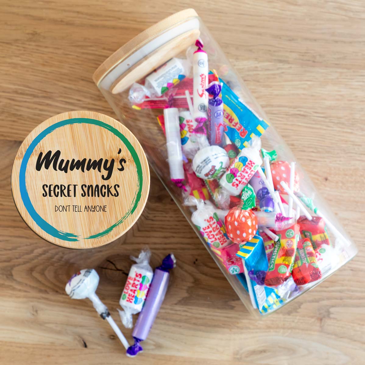 Personalised Sweets & Treats Jar