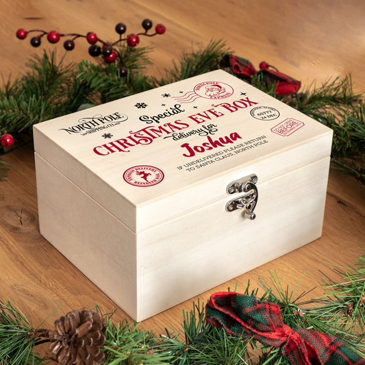 Personalised Special Christmas Eve Box