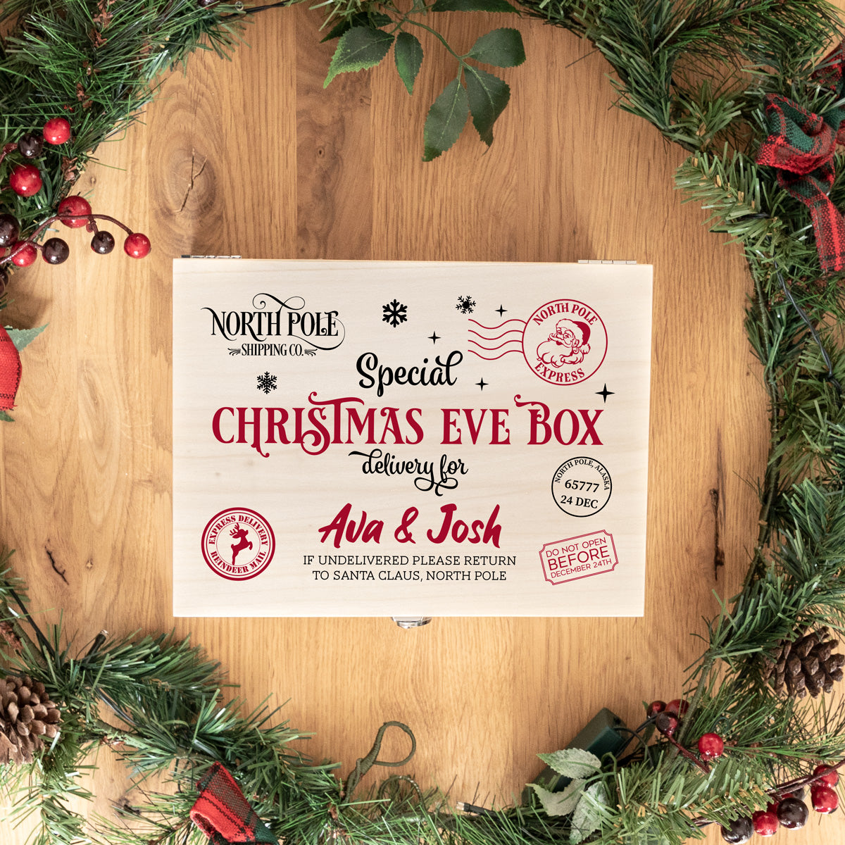 Personalised Special Christmas Eve Box