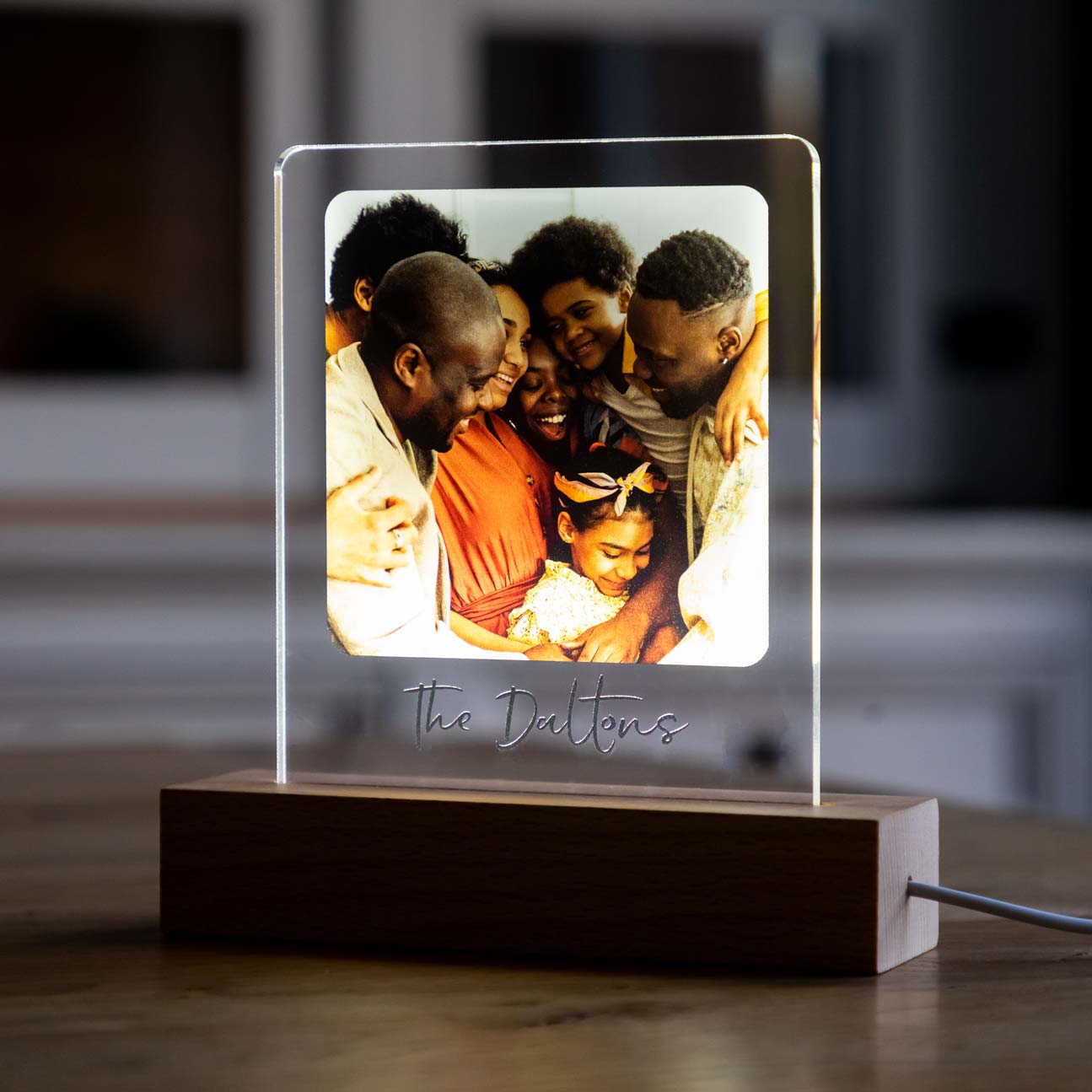 Personalised Photo LED Light