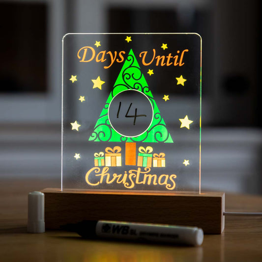 Christmas Tree Countdown Light Decoration