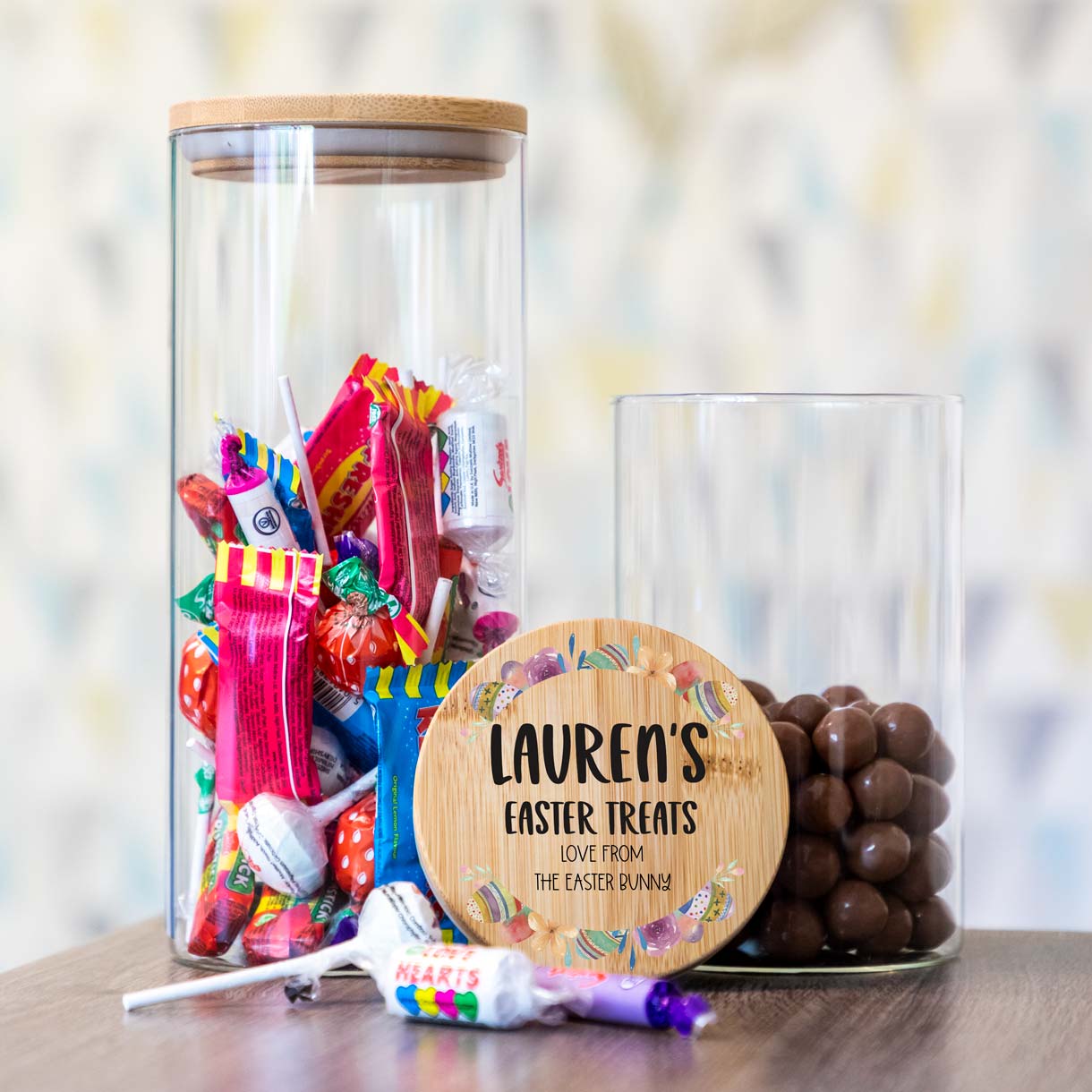 Personalised Easter Treats Jar Gift