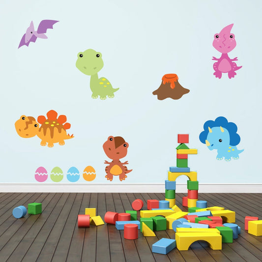 Baby Dinosaur Wall Decals