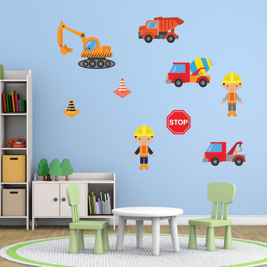 Building Site Wall Stickers