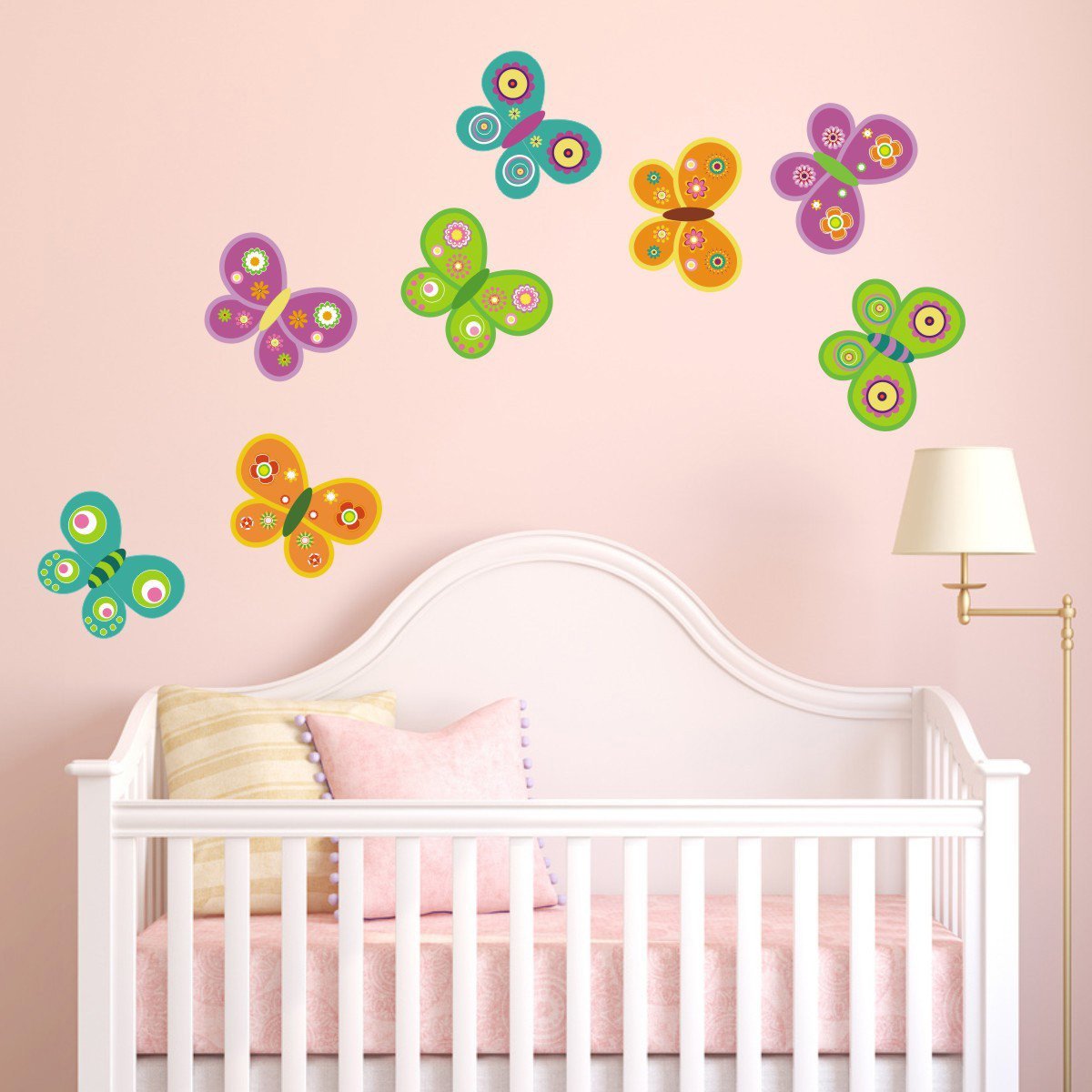 Butterfly Fabric Wall Sticker