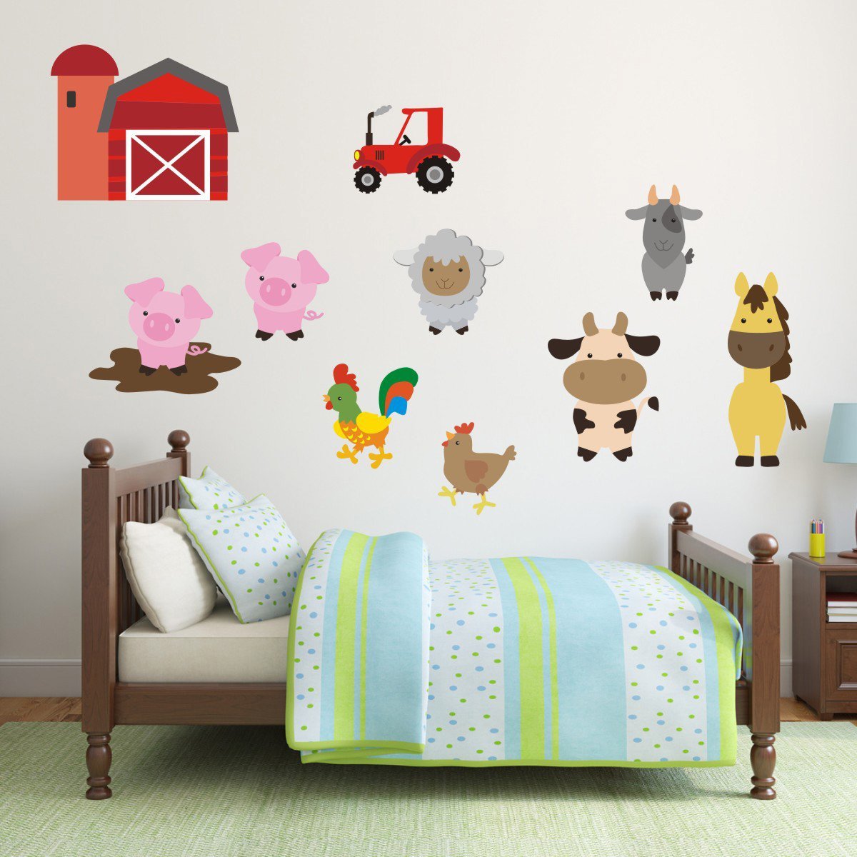 Farmyard Animal Wall Decals