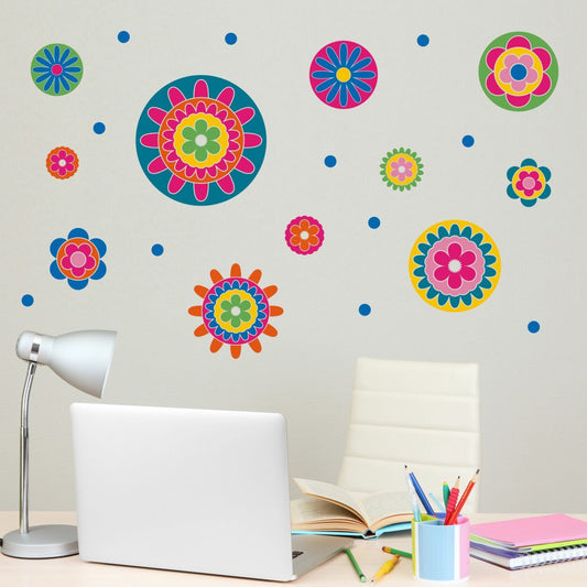 Floral Wall Stickers Pack