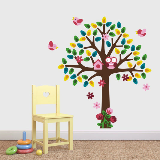 Girls Tree Wall Sticker