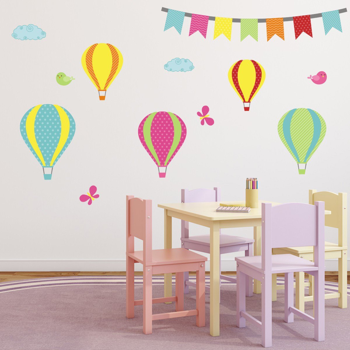 Hot Air Balloon Wall Art