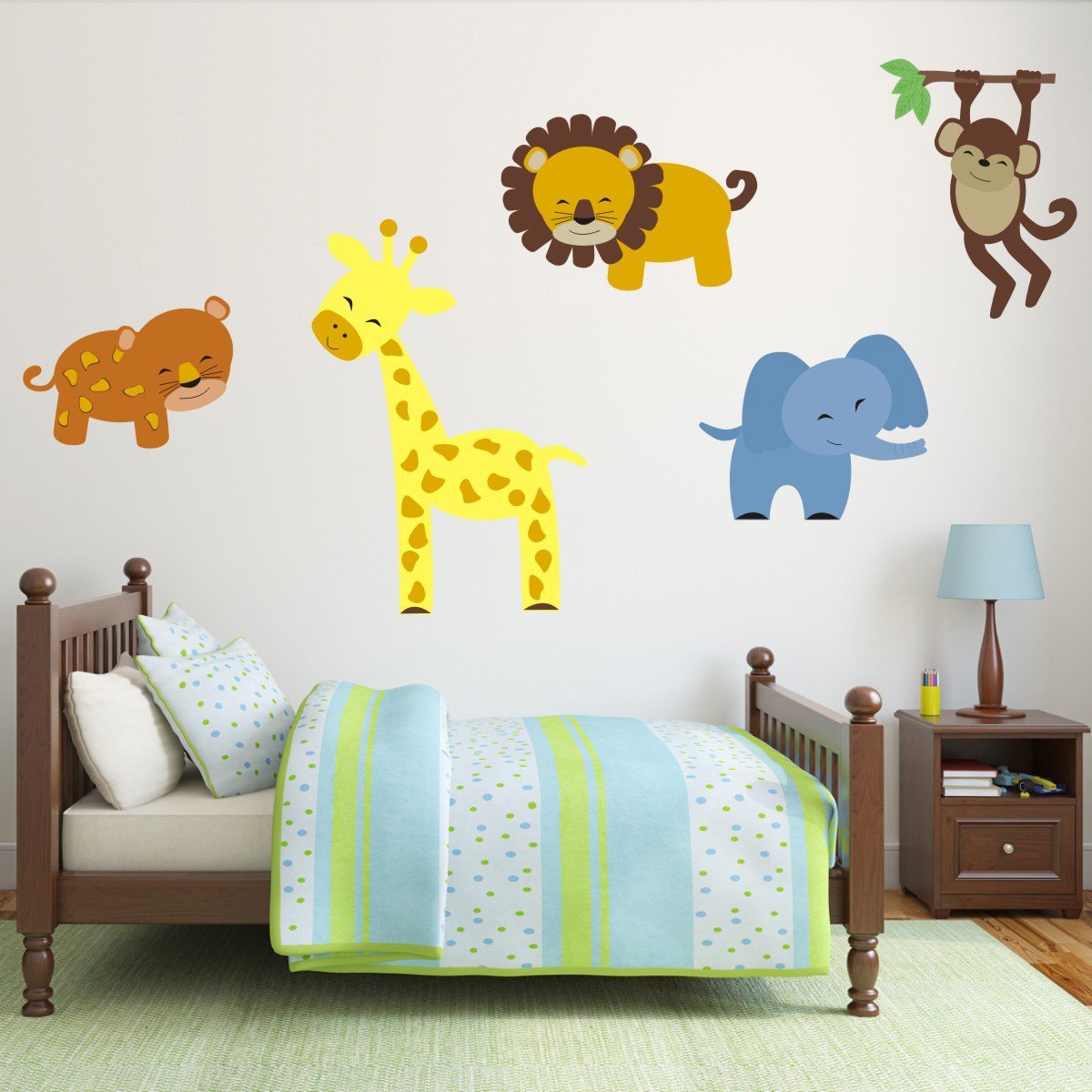 Jungle Animal Wall Stickers