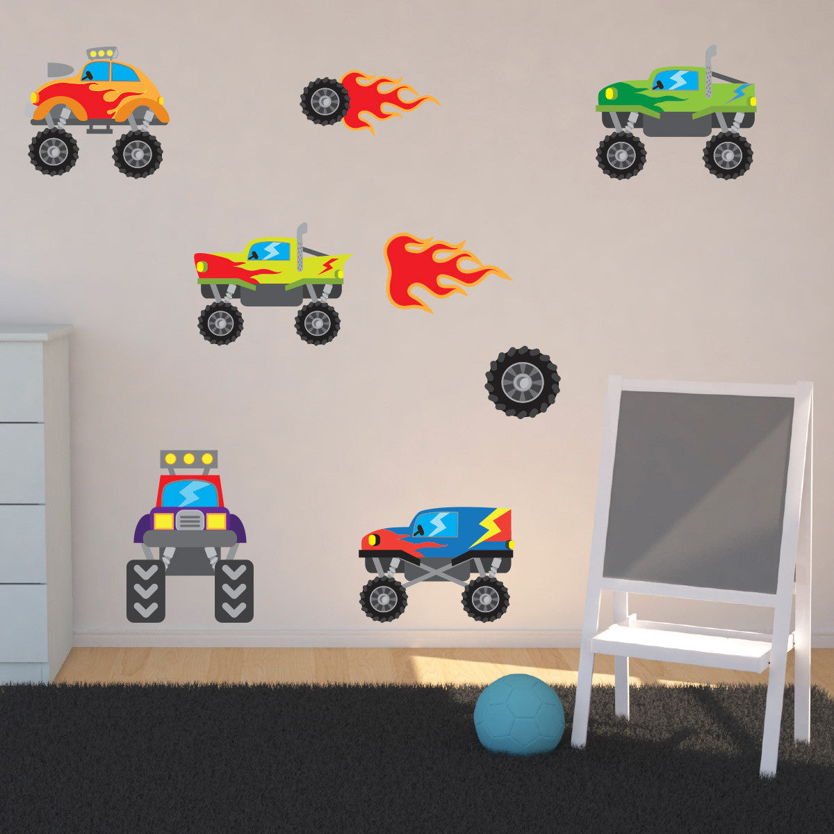 Monster Truck Wall Art