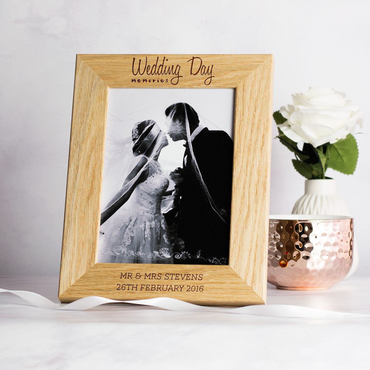 Personalised Wedding Photo Frame