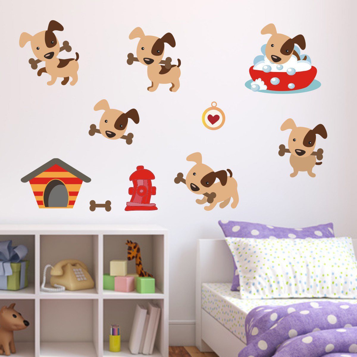 Puppy Dog Wall Decals