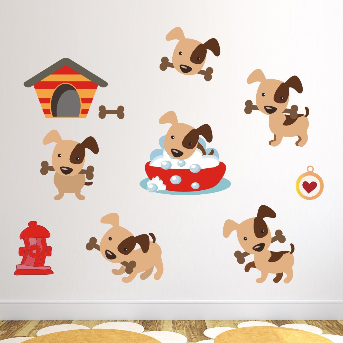 Puppy Dog Wall Stickers