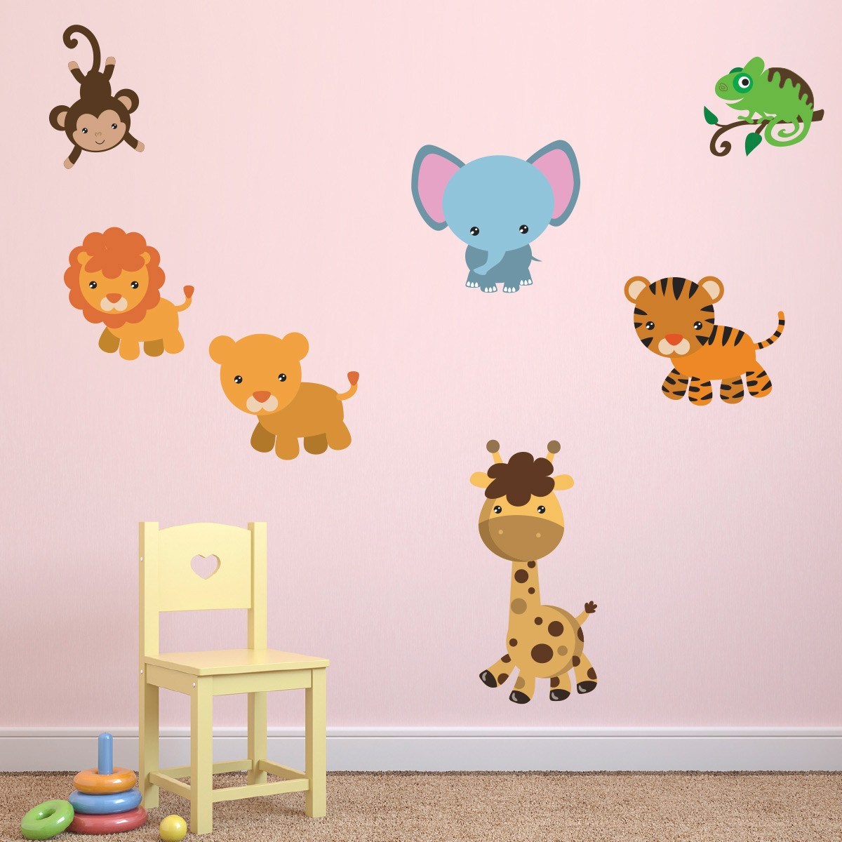 Safari Animal Wall Art