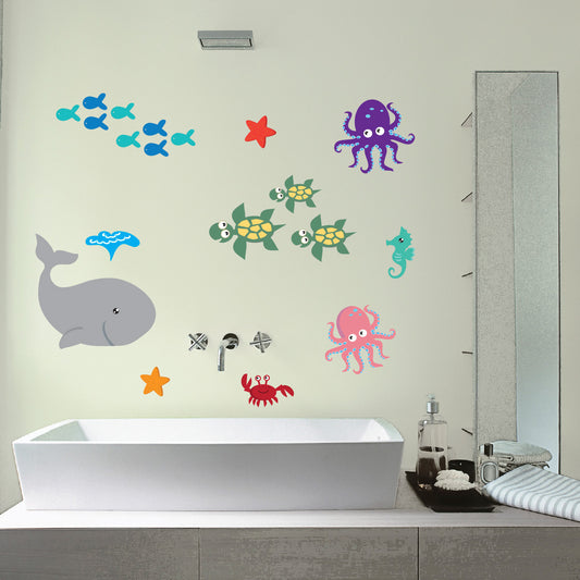Sea Animal Wall Stickers