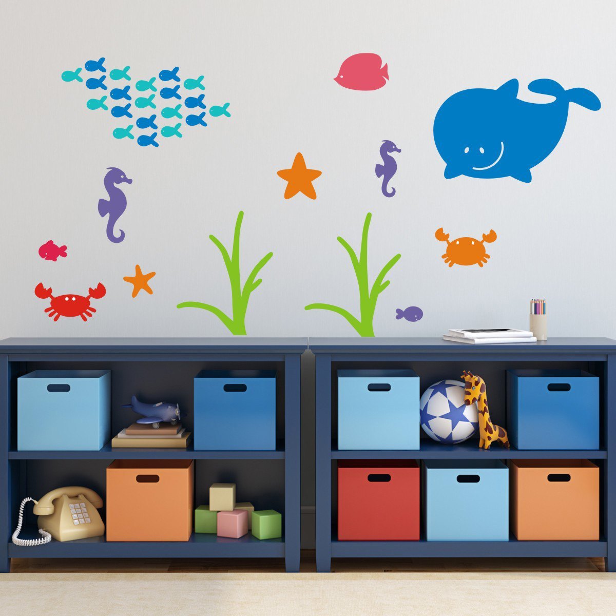 Under The Sea Wall Decals