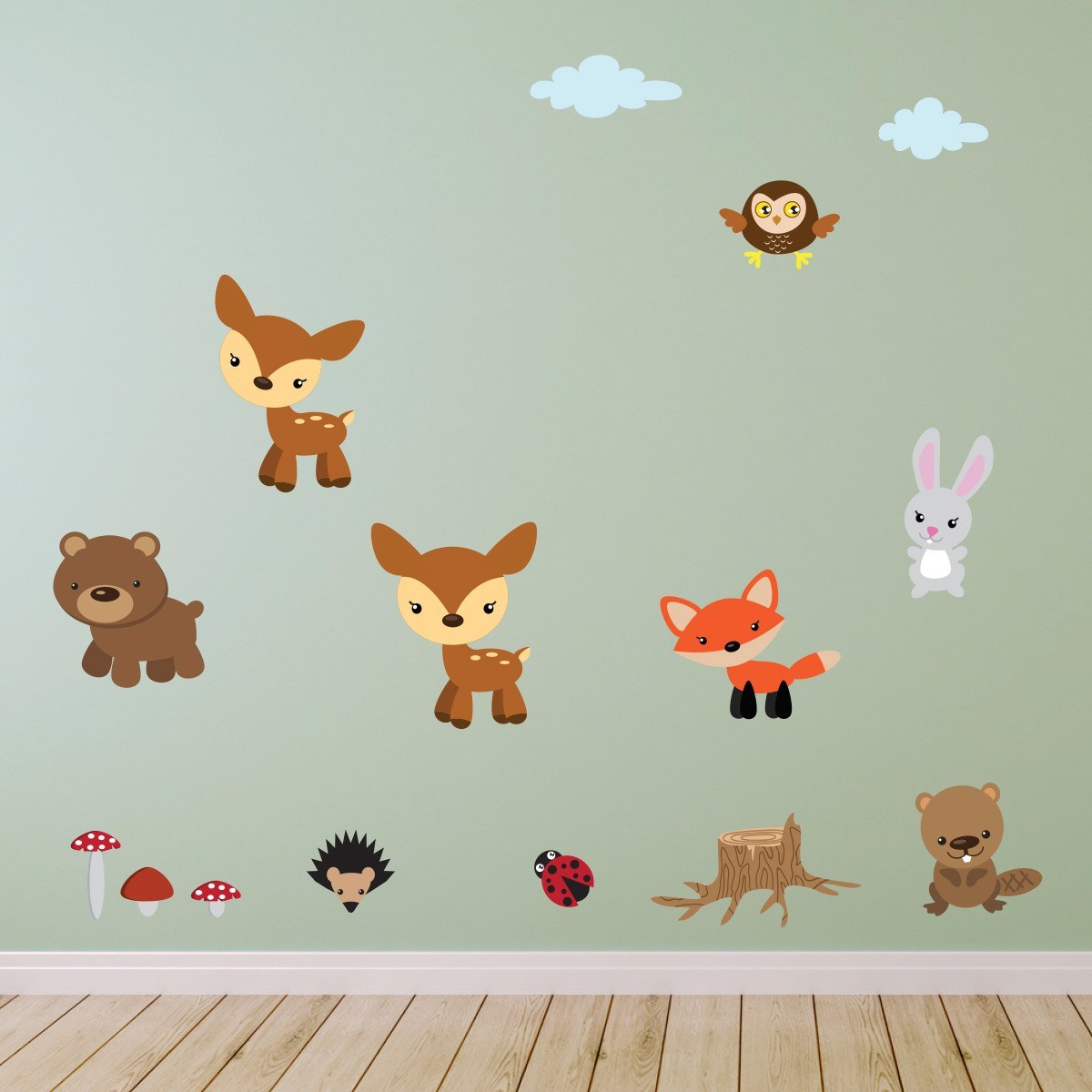 Woodland Nursery Wall Decals