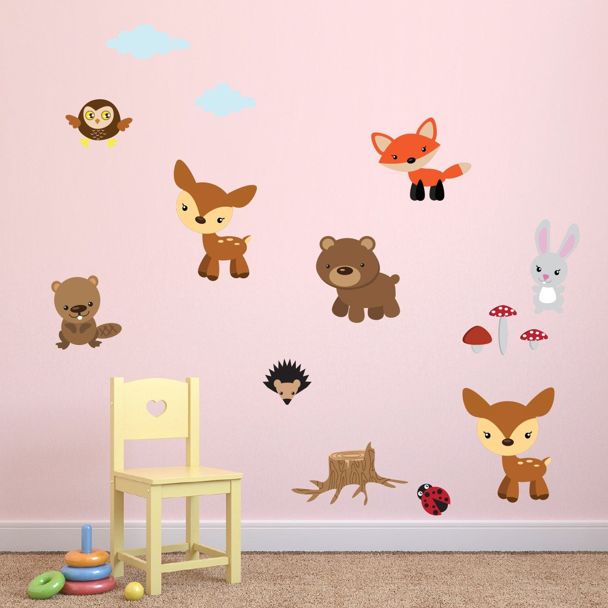 Woodland Nursery Wall Stickers